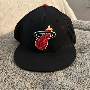 Mitchell & Ness Miami Heat Fitted Hat